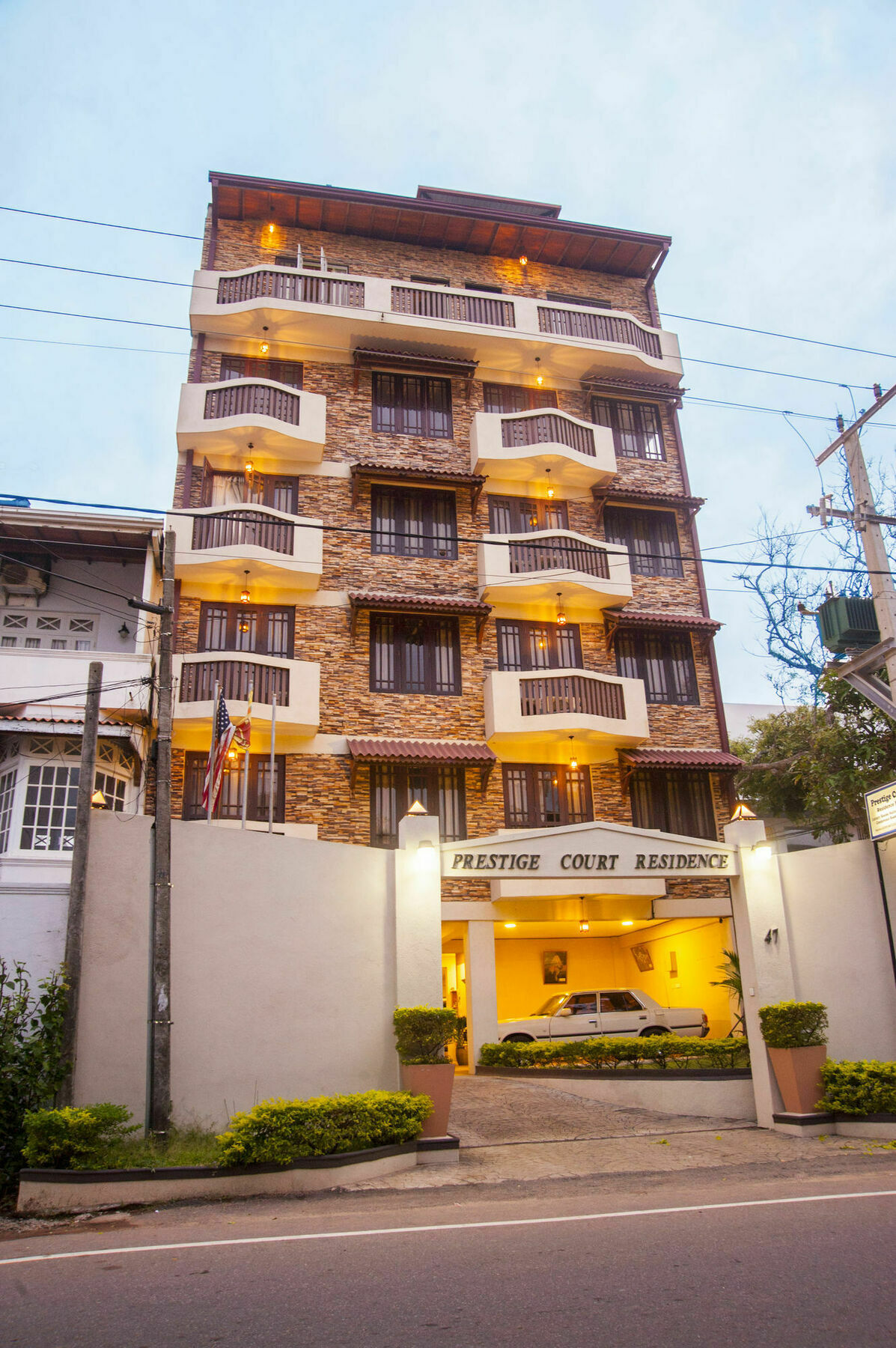 Hotel Prestige Court Residencies Dehiwala-Mount Lavinia Exterior foto